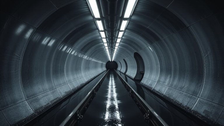 waterproof liners in subway tunnels
