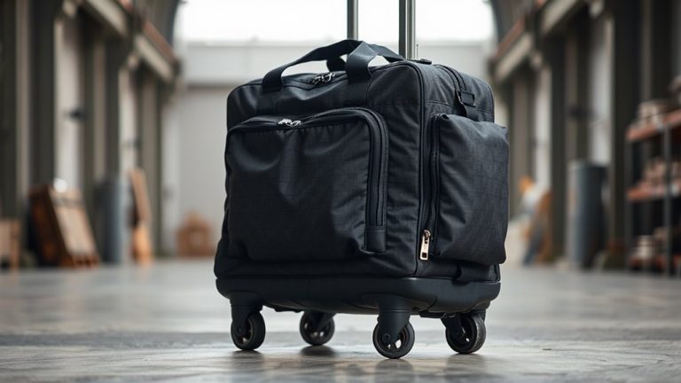 wheeled deployment bags for easy transport