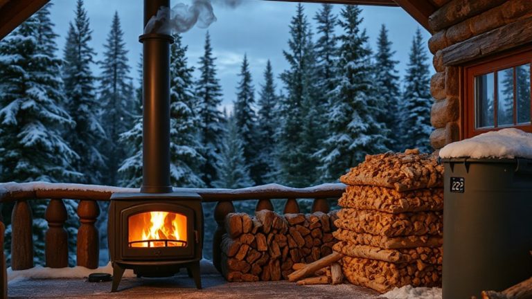 wood pellet storage efficiency