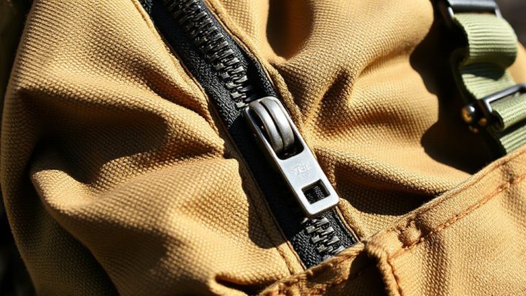 ykk zippers dominate survival gear